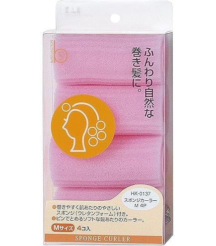 Amazon.co.jp: 貝印 BeSELECTION スポンジカーラー S 4P HK0136